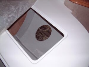 Inbouw van de boegschroef, foto 5 van 37