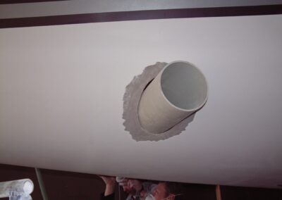 Inbouw van de boegschroef, foto 7 van 37