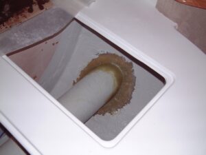 Inbouw van de boegschroef, foto 12 van 37