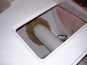 Inbouw van de boegschroef, foto 13 van 37