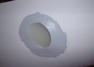Inbouw van de boegschroef, foto 28 van 37