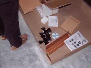 Inbouw van de boegschroef, foto 35 van 37