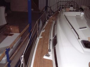 Leggen van het teakdek, foto 36 van 37