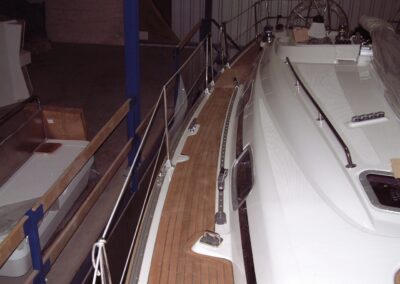 Leggen van het teakdek, foto 36 van 37