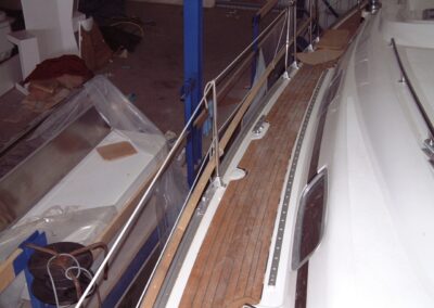 Teakhouten stootrand, foto 17 van 23