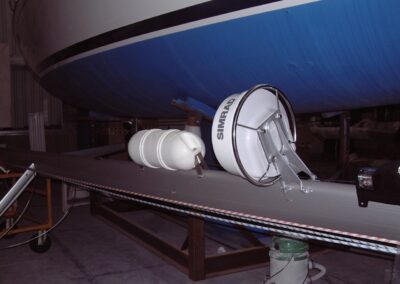 Plaatsen van de Selden-mast, foto 6 van 38