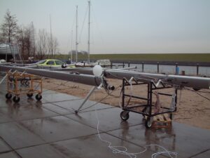 Plaatsen van de Selden-mast, foto 9 van 38