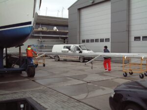 Plaatsen van de Selden-mast, foto 12 van 38