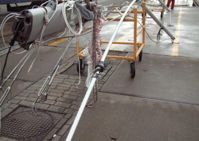 Plaatsen van de Selden-mast, foto 20 van 38
