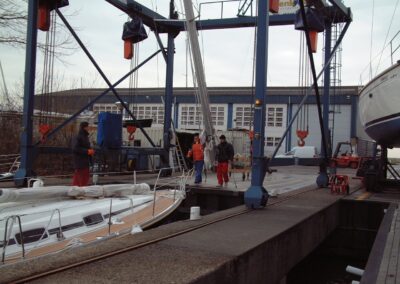 Plaatsen van de Selden-mast, foto 27 van 38