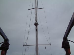 Plaatsen van de Selden-mast, foto 32 van 38