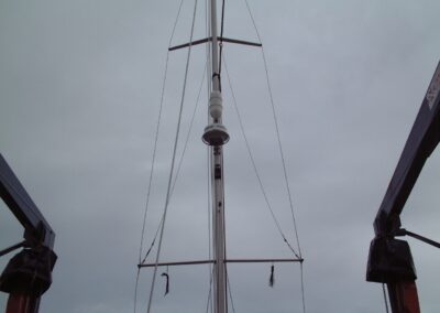 Plaatsen van de Selden-mast, foto 32 van 38