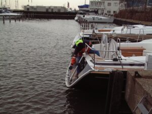 Plaatsen van de Selden-mast, foto 36 van 38