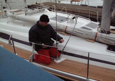 Plaatsen van de Selden-mast, foto 37 van 38
