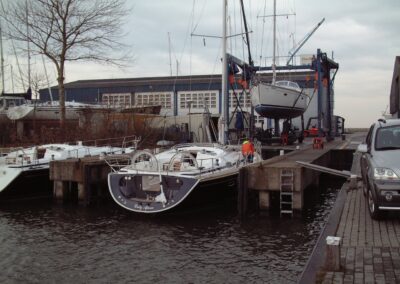 Plaatsen van de Selden-mast, foto 38 van 38